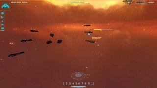 Homeworld Remastered - Vaygr vs Hiigaran Battlecruiser test