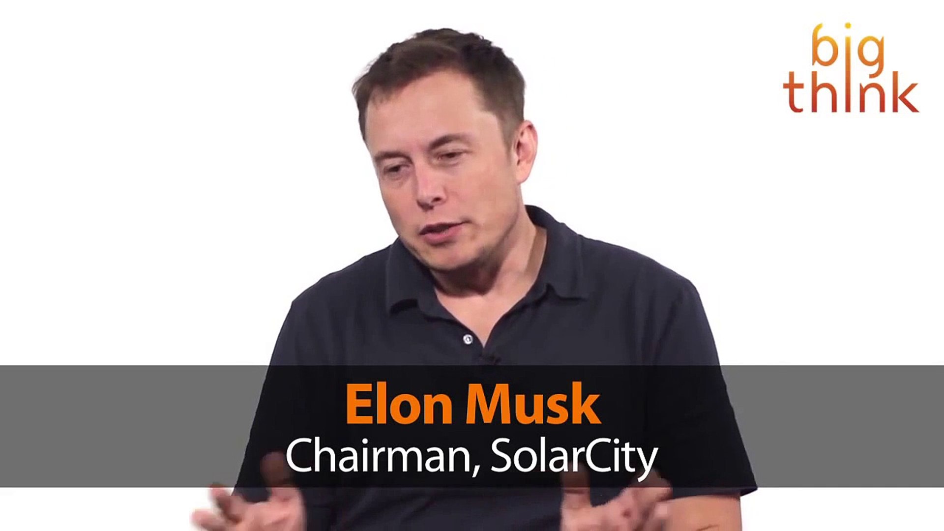 Elon Musk on accelerating solar energy development