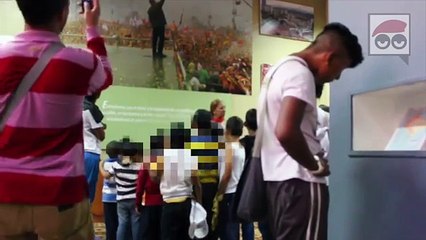 Así llevan a niños al Cuartel de la Montaña para alabar a Chávez