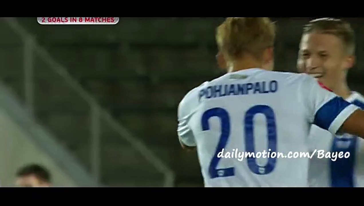 (Goal _ Pohjanpalo )Finland 1-0 Faroe Islands  - 07-09-2015