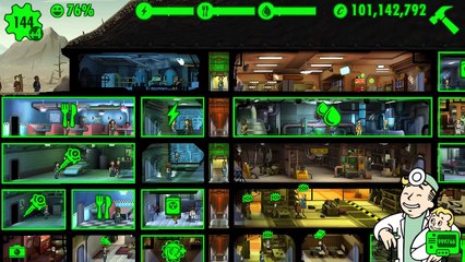 Fallout Shelter Mega Mod [Infinity Vault-Tec and caps]