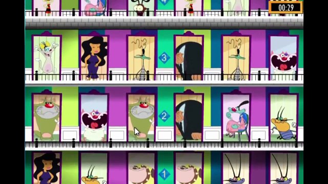 Cartoon Network Games Oggy And The Cockroaches Match Mania Full Gameplay | cartoon network games