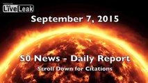 Coronal Hole, Quake Watch, MMS | S0 News September 7, 2015