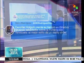 Canciller Rodríguez desestima campaña contra Veneuela