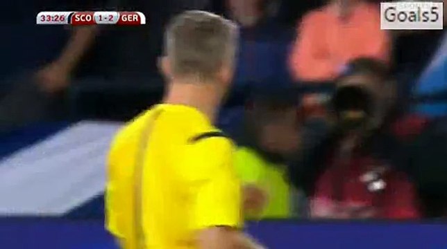 Thomas Müller 2 nd Goal Scotland 1 - 2 Germany EURO Qualifications 7-9-2015