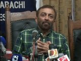 MQM to challenge LHC verdict against Altaf Hussain's speeches: Press Conference at Karachi Press Club