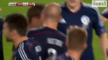 James McArthur Goal Scotland 2 - 2 Germany EURO Qualifications 7-9-2015