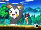 Emolga cutest moments in B&W anime