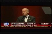 Joe Biden's Scott Brown Joke Bombs at The Correspondents Dinner