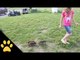 Baby Raccoons Follow a Girl Wherever She Goes
