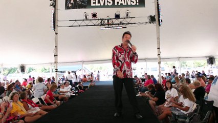 George Nadile sings 'Harum Holiday' Elvis Week 2015