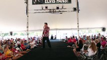 George Nadile sings 'Treat Me Nice' Elvis Week 2015