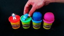 Play Doh Ice Cream Surprise Eggs kinder Egg Peppa Pig Surprise Cars Thomas The Train