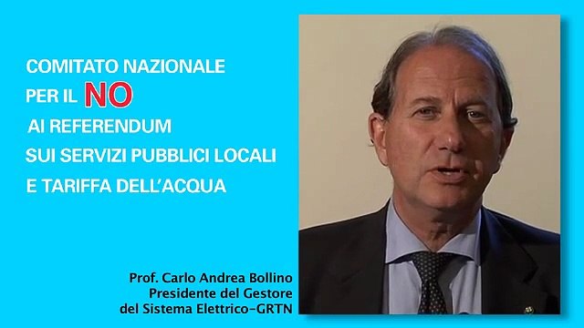 Video Prof. Carlo Andrea Bollino