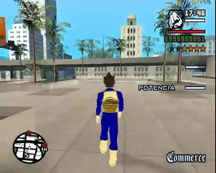Gta san andreas Vegeta vs Homer Simpson And Super Mario