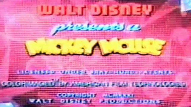 Mickey Mouse,Pluto Fishin' Around