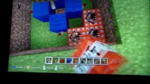 How To Make Minecraft Traps: 1~Exploding Tree Trap (Xbox 360)