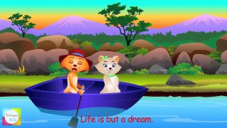 Row Row Row Your Boat Nursery Rhymes   Cartoon Animation For Children