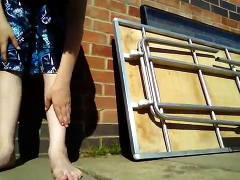 Sunbathing In My Garden In England