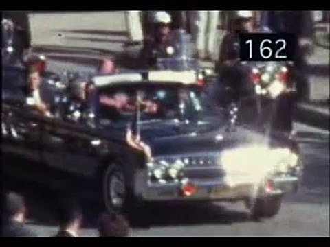 John F. Kennedy Assassination 16mm Original - Driver shooting at Kennedy!
