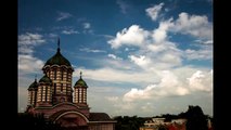Clouds over the church - Timelapse