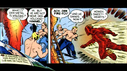 The Human Torch and Sub Mariner: Marvel Mystery Comics #17, "Fighting Side By Side"