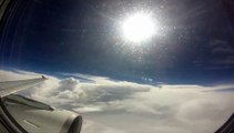 GoPro airplane time lapse (GoPro飛行機のタイムラプス)