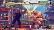 Ultra Street Fighter IV battle: Cody vs Zangief