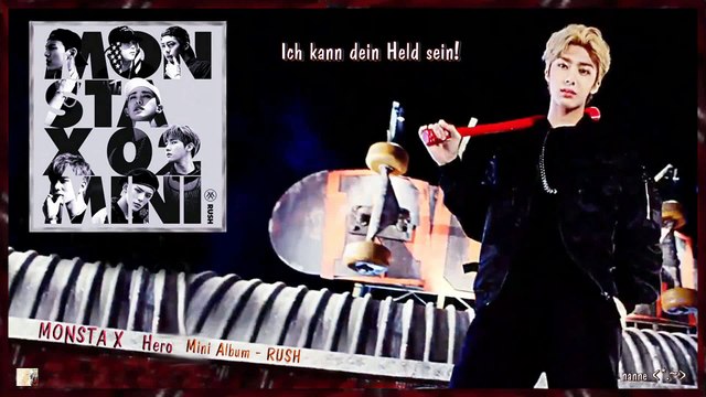MONSTA X - Hero k-pop [german Sub] 2nd mini album - RUSH