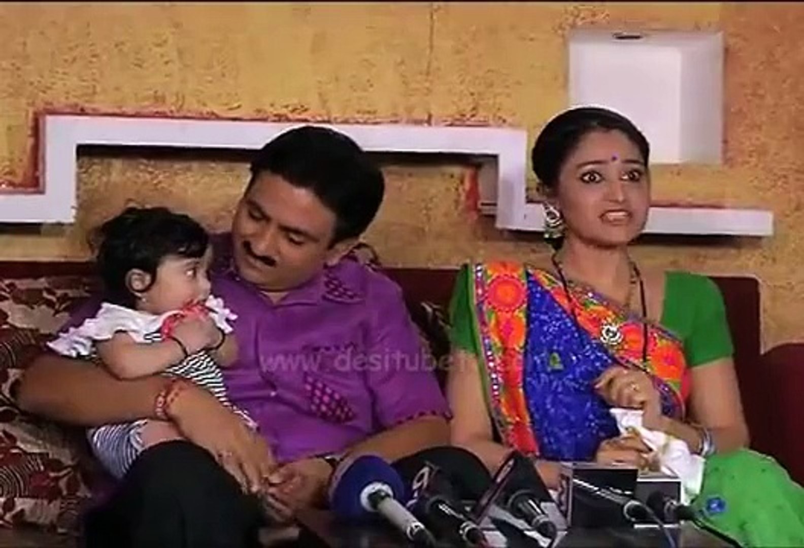 Tarak Mehta Ka Ooltah Chashmah Daya Jethalal With Baby Girl