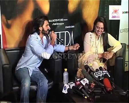 Ranveer Singh share his intense scene with Sonakshi Sinha for their film Lootera in Delhi- Lootera