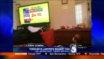 Jimmy Surprises Lawyer Obsessed Toddler