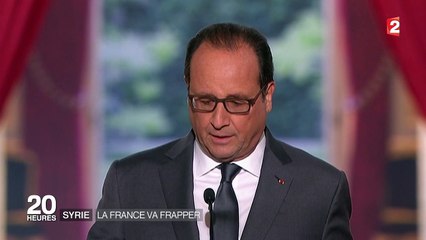 La France envisage des frappes aériennes sur le sol syrien