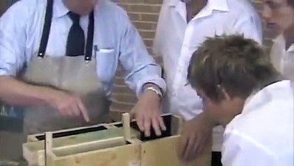 making mud bricks quickly