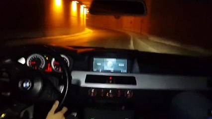 BMW M5 Perfect Drift view from inside