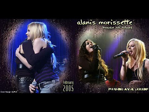 Alanis Morissette ft Avril Lavigne - Losing grip (Live @The house of blues)
