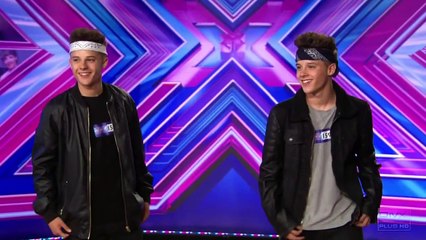 The Brooks - "Us Against The World" The X Factor Uk 2014 Room Auditions Week 2 HD
