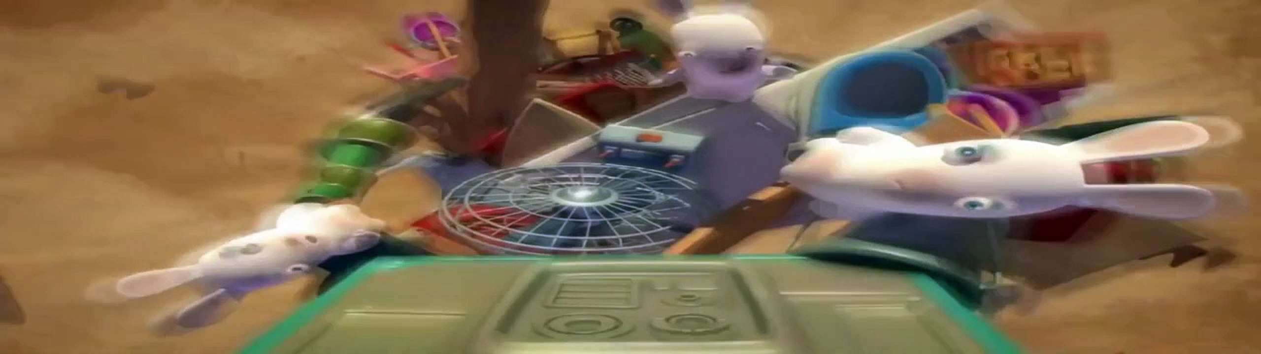 Les Lapins Crétins Invasion | The rabbids invasion | Episode The Blue Rabbids 9 - Funny Cartoon