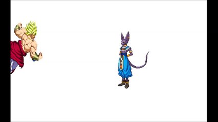 Beerus vs. Broly Test