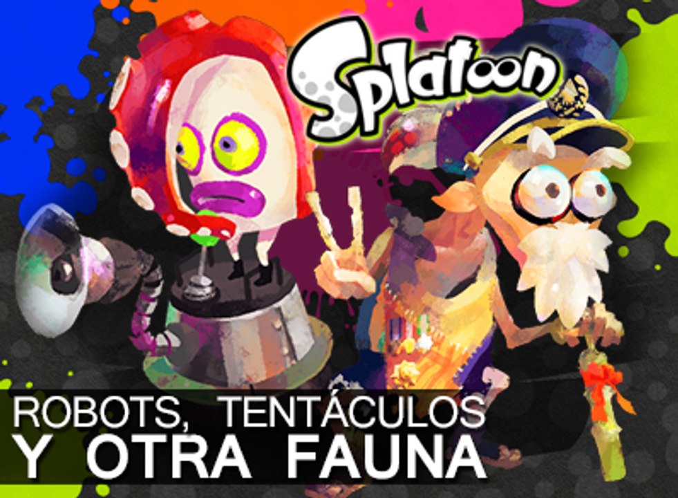 Splatoon - Robots, Tentáculos y otros Enemigos de Campaña