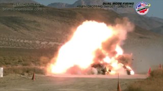 MQ-9 Reaper Fires Dual Mode Brimstone Missile [HD]