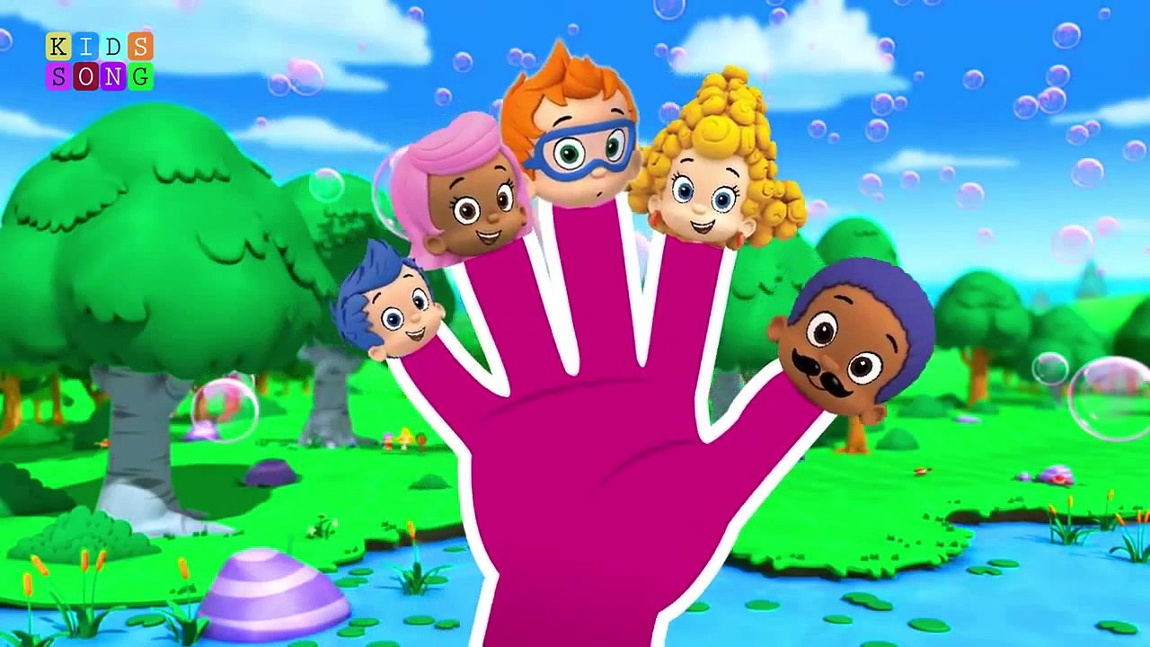 Bubble Guppies finger family