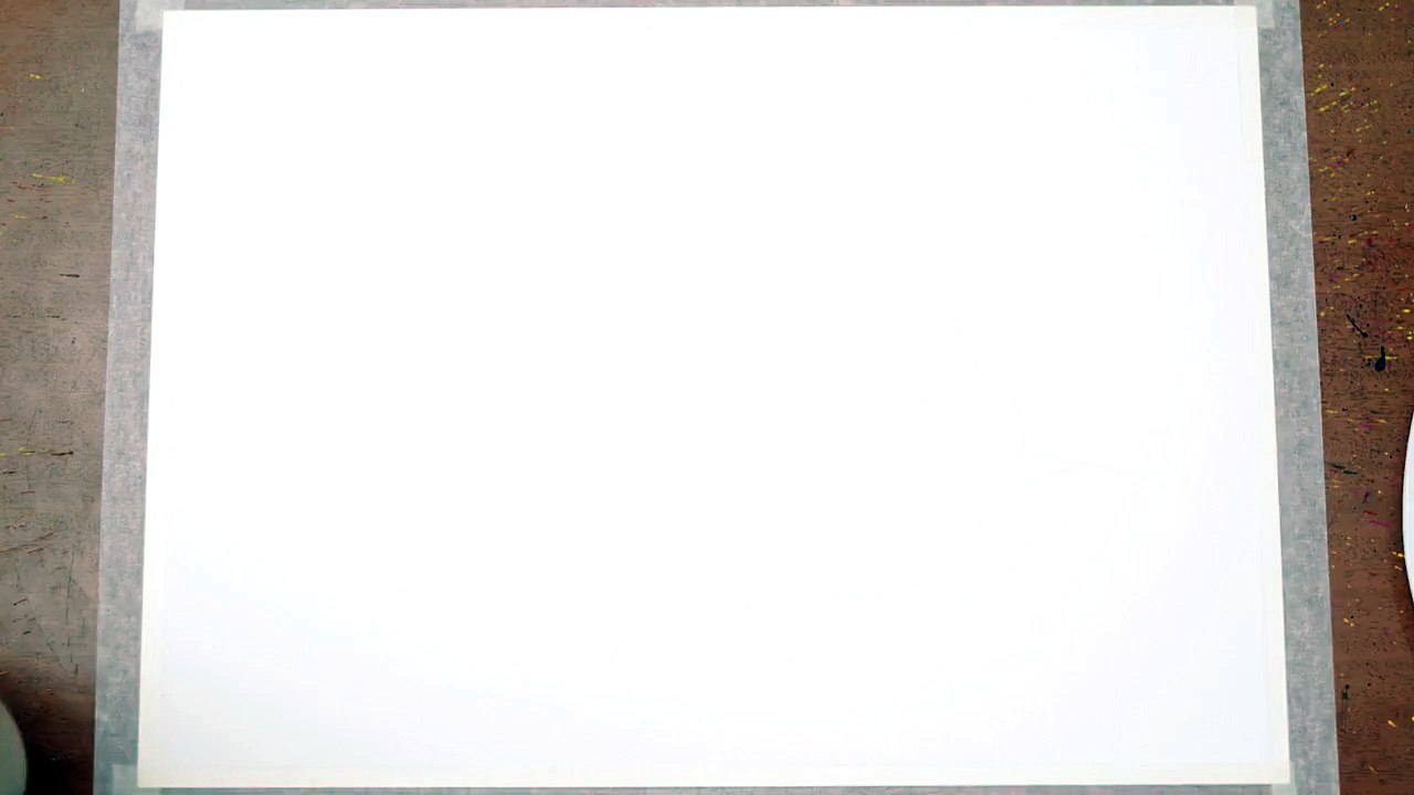 Black rose - ink painting