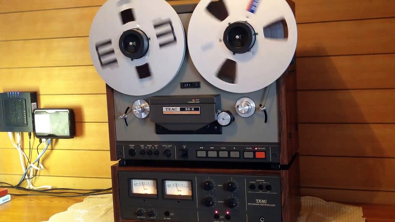 TEAC TASCAM 35-2B dbx　Recording　動作確認