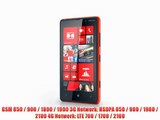 Nokia Lumia 820 RM-824 Unlocked GSM 4G LTE Windows 8 OS Cell Phone - Red