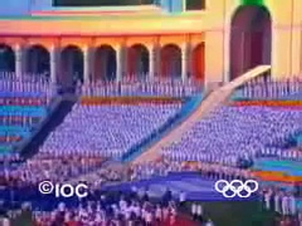 1984 LA Opening Ceremonies - Lighting of the Cauldron