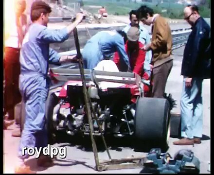 TEST FERRARI F1 WITH JACKY ICKX, VALLELUNGA 1971