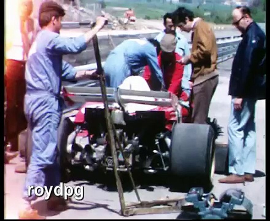 TEST FERRARI F1 WITH JACKY ICKX, VALLELUNGA 1971