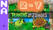 Plantas Vs. Zombies - Gameplay - Nivel 2 - 7