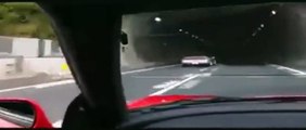 Honda NSX Tünelde Fena Gazlıyor - HONDA NSX Tunnel